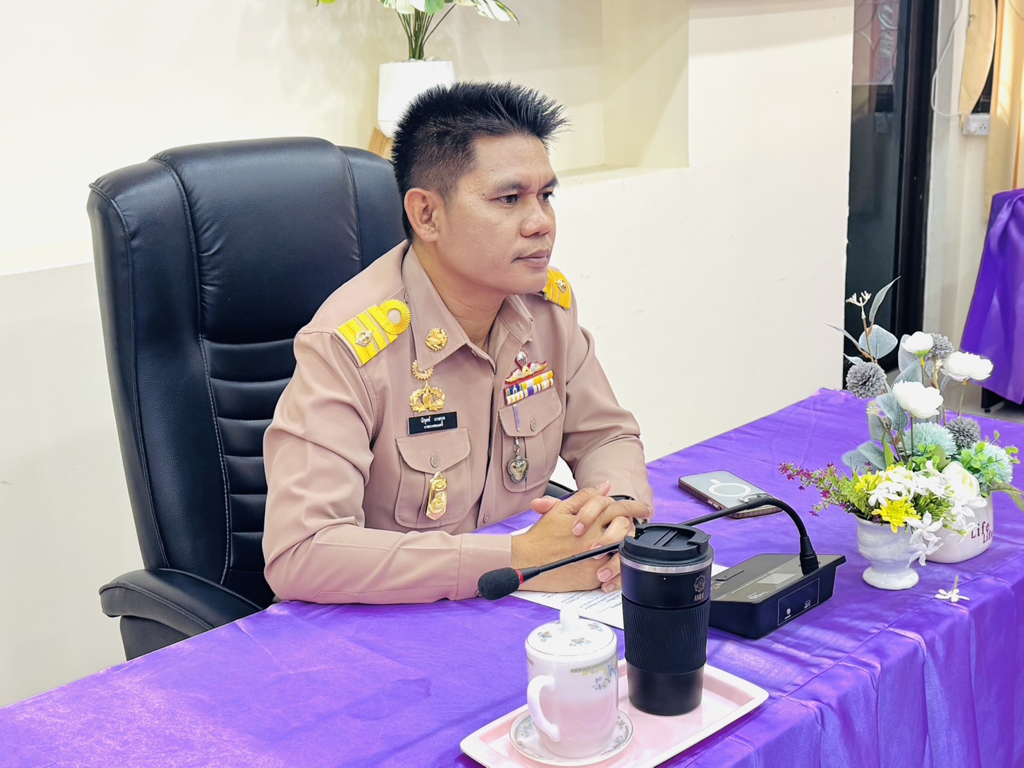 ประชุมพนักงานเทศบาลตำบลโคกจาน ประจำเดือนกันยายน 2569