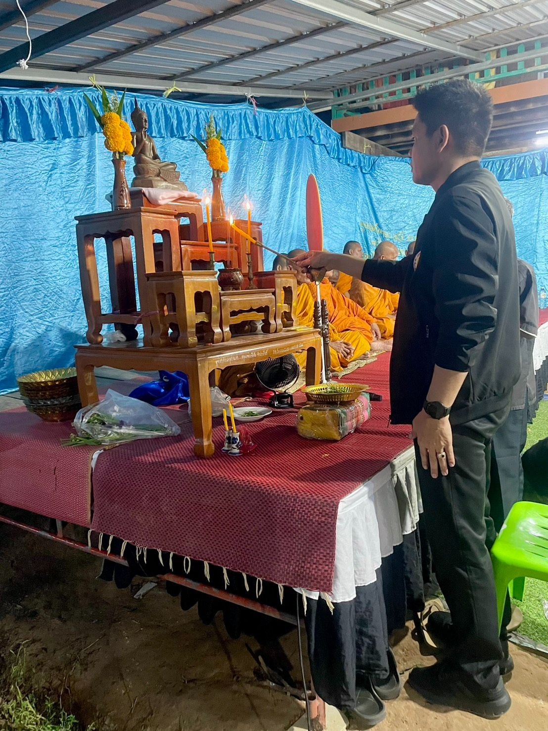 ร่วมเป็นเกียรติในพิธีบำเพ็ญกุศลฟังสวดมาติกาบังสุกุล